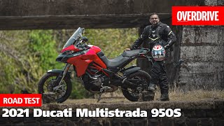 2021 Ducati Multistrada 950S review  the fast red Italian is worth every penny  OVERDRIVE [upl. by Khalil]