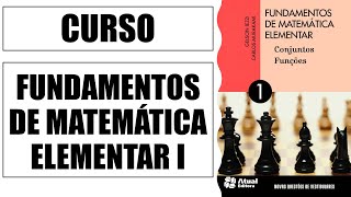 Curso Fundamentos de Matemática Elementar I  Teoria e Exercícios [upl. by Uhthna]