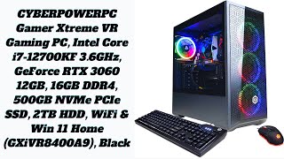 CYBERPOWERB PC Gamer Xtreme VR Gaming PC Black [upl. by Aliehs]