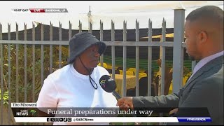 Tito Mboweni  Public urged to attend funeral service at Nkowankowa Stadium instead of family home [upl. by Sadinoel]