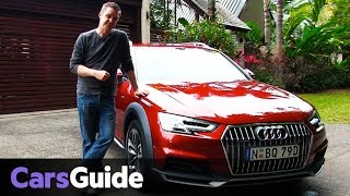 Audi A4 Allroad Quattro 2016 review  first drive video [upl. by Odlaw607]