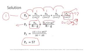 Non Constant Growth Model  Two Stage Growth Model  Stock Valuation Part 4 [upl. by Eener828]