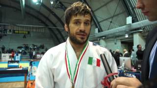 Intervista con Marco Maddaloni Campione Italiano Assoluto 2014 81KG [upl. by Ahslek]