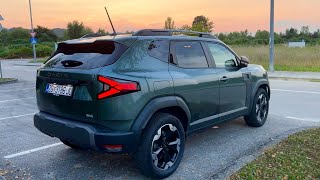 New DACIA DUSTER 2024  EVENING POV test DRIVE HIGHWAY amp city [upl. by Eiramac]