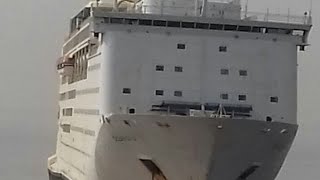 Worlds largest ship breaking yard Alang  PASSENGER SHIP ARRIVED FOR DIE [upl. by Bibby]