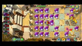 Plants vs Zombies 2  Ancient Egypt  Day 24  Sporeshroom [upl. by Nilhsa]