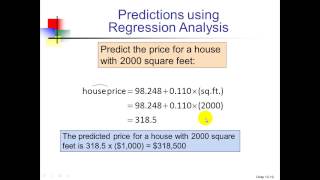 Chapter 10 Simple Linear Regression [upl. by Lefton]