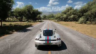 ATLANTES DE TULA SPEED ZONE 24508kmh 15228mph with ENZO FERRARI STOCK PI857 FORZA HORIZON 5 [upl. by Annairdua]