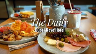 Best Cheap Breakfast Buffet in Dubai 2023  THE DAILY [upl. by Robma]