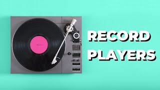 RECORD PLAYERS  5 Reasons To Buy One [upl. by Annaujat]