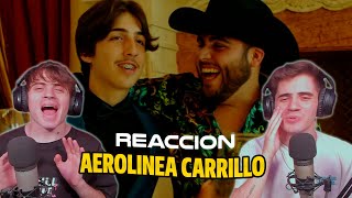 ARGENTINOS REACCIONAN POR PRIMERA VEZ A T3R Elemento  Aerolinea Carrillo Ft Gerardo Ortiz [upl. by Ahsilat393]