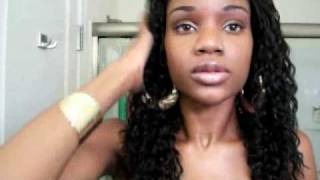 TutorialReview on ITS A WIG CAREFREE Half Wig [upl. by Erodeht]