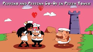 Peppino and Peppina CoOp in Pizza Tower [upl. by Thibaut]