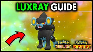 HOW TO GET LUXRAY ON POKEMON SCARLET AND VIOLET [upl. by Three]