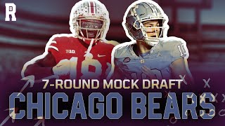 Chicago Bears 7Round Mock Draft [upl. by Sotnas]