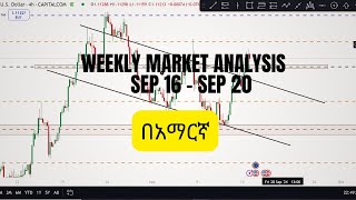 Weekly Forex Market Analysis በአማርኛ  Key Support amp Resistance Zones for Profitable Trades [upl. by Lunetta]