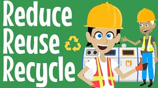 Reduce Reuse Recycle Song  Sustainability Song for Schools  Protect Our Planet [upl. by Sabec]