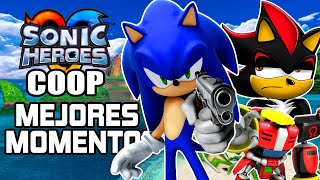 SONIC HEROES Cooperativo  Mejores Momentos [upl. by Lisette]