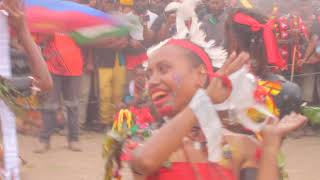 Kiriwina dancers from milne bay performing at upng 49th independence celebration of png [upl. by Cheshire515]