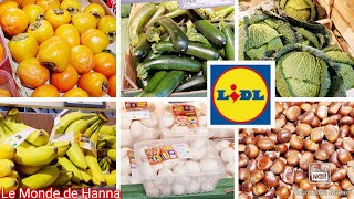 LIDL FRANCE ARRIVAGE 1811 FRUITS ET LÉGUMES [upl. by Adnarym995]