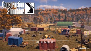 First Contract Done  Construction Simulator [upl. by Justin712]