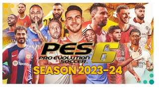 PES 6  Gudpley Patch Season 2024 v2 PC FREE DOWNLOAS [upl. by Ayoras793]