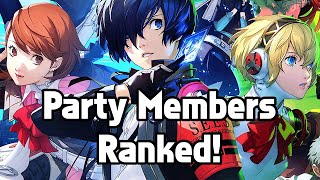 Ranking EVERY Party Member in Persona 3 Reload [upl. by Auliffe164]