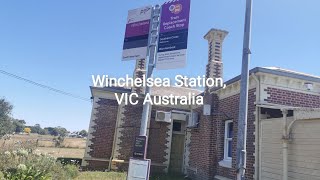 Winchelsea Station VIC Australia PT public transport trainstation [upl. by Willy]