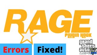 RagePluginHook Errors  How To Diagnose and Fix  GTA V LSPDFR [upl. by Sral]