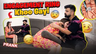 ENGAGEMENT RING KHOO GAYI😱  PRANK On RAJAT😰  UNEXPECTED REACTION😧  RAJATSWATIVLOGS [upl. by Toogood415]