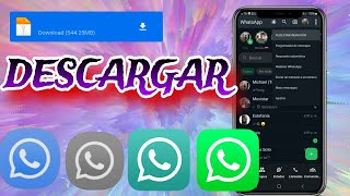 COMO DESCARGAR WHATSAPP PLUS  Y OTROS WHATSAPP MODS [upl. by Ailecec790]