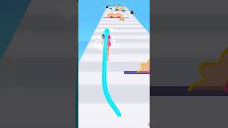 I put a giant hair extension in my hair androidgames games mobilegame gaming [upl. by Seafowl410]