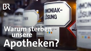 Apothekensterben in Franken  Kein Nachwuchs  Gesundheit  Apotheke  Frankenschau  BR [upl. by Scarlett]