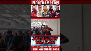 Joe Cullen Darts Walk On Northampton shorts [upl. by Marelya532]