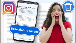 Comment désactiver votre compte Instagram nouveau processus 2024 [upl. by Gnol]