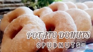 POTATO DONUTS EASY RECIPE وصفة دونات البطاطس [upl. by Aicenev]