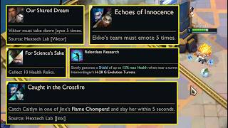 New Nemesis Quests  Jinx vs Caitlyn Singed vs Heimer Viktor vs Jayce and More [upl. by Isleana]