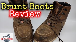 A Brunt Boot Review [upl. by Anayik]