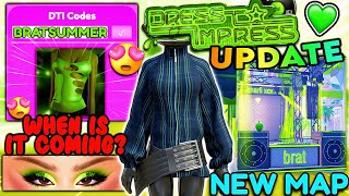 BRAT Summer UPDATE In DRESS TO IMPRESS Soon New Charli xcx ITEMS MAP amp Release Date Theory ROBLOX [upl. by Tammy]