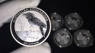 2016 AUSTRALIAN KOOKABURRA SILVER COINS  1 OUNCE [upl. by Coral692]