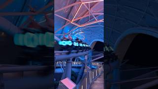 TRON Lightcycle Run MagicKingdom TRONLightcycleRun DisneyMagic AventuraFuturista rollercoaster [upl. by Eejan]