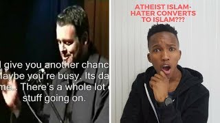 NON MUSLIM REACTS TO Atheist IslamHater converts to Islam Funny yet AMAZING storywith subtitles [upl. by Fong]