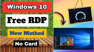 How to Get Free Windows RDP Cloud Legally [upl. by Eidnak88]