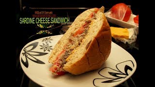 SARDINE CHEESE SANDWICH Recipe [upl. by Hola157]