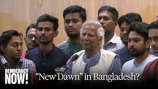 quotNew Dawnquot in Bangladesh Nobel Peace Laureate Muhammad Yunus Sworn In as PM After Student Protests [upl. by Ondine]