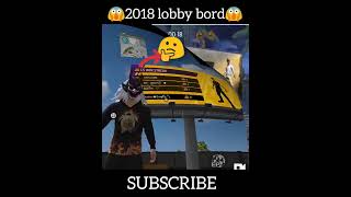 lobby bord new 2024🤔 freefireshorts freefire fefar freefire shorts [upl. by Kapoor]