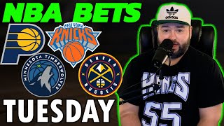 NBA Playoff Picks  Pacers vs Knicks amp Timberwolves vs Nuggets Bets with Kyle Kirms Tuesday May 14 [upl. by Akkimat56]