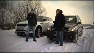 Range Rover Evoque vs MercedesBenz GLK  Тестдрайв [upl. by Katinka]