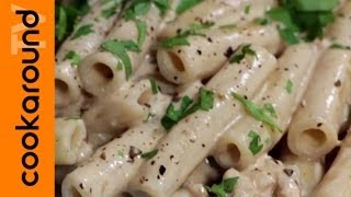 Mezziziti con crema di scampi  Ricetta pasta [upl. by Ahset]