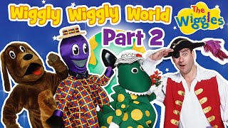 Classic Wiggles Its A Wiggly Wiggly World Part 2 of 4  Kids Songs [upl. by Nerraf446]